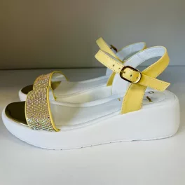 Lux By Dessi 1309-70/250 szanda pasztel sárga