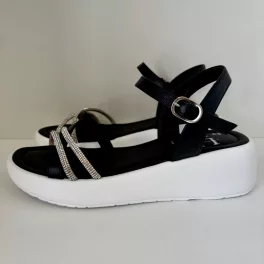 Lux By Dessi 1309-40/250 szanda fekete ezüst csili