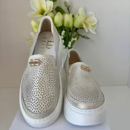 Lux By Dessi 944/LN slipon kopott arany
