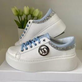   Lux By Dessi Hanza23-60/17 sneaker fehér arany csilis kékkel