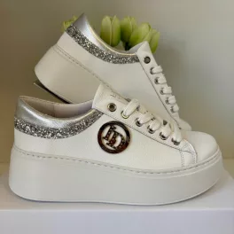 Lux By Dessi Hanza23-60/17 sneaker fehér ezüst csili