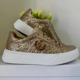 Lux By Dessi Hanza23-109/133 sneaker platina brokát
