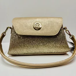 Lux By Dessi 945 kézitáska rosegold brokát