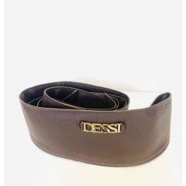 Lux By Dessi széles öv csokoládé