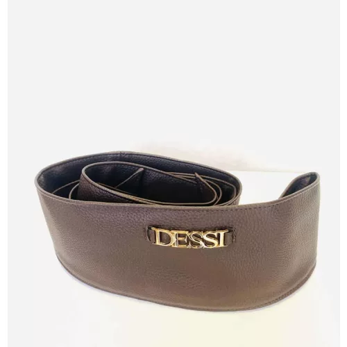 Lux By Dessi széles öv csokoládé