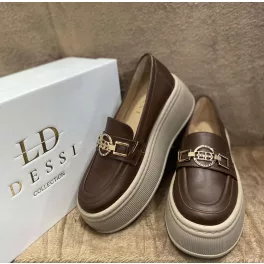 Lux By Dessi Hanza23-51/272 slipon csokoládé