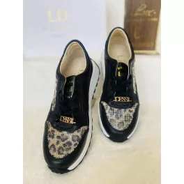 Lux By Dessi Hanza23-82/Dessi/Onika11 sneaker fekete csilis