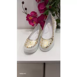 Lux By Dessi Hanza23-77/17 slipon arany monogramos