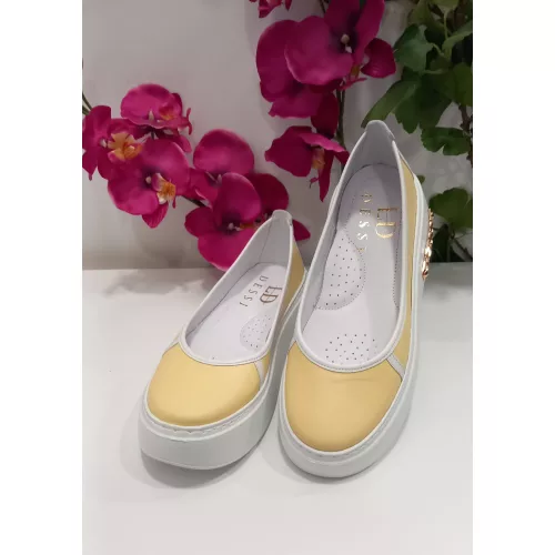 Lux By Dessi Hanza23-77/17 slipon sárga