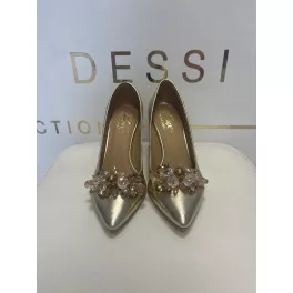 Lux By Dessi P-44 magassarkú arany köves