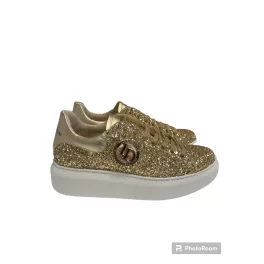 Lux By Dessi Benita-3 Arany Csillogó Sneaker