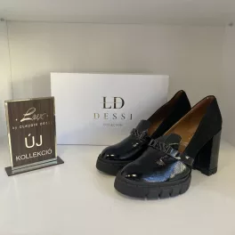 Lux By Dessi 02885 Fekete Magassarkú Cipő