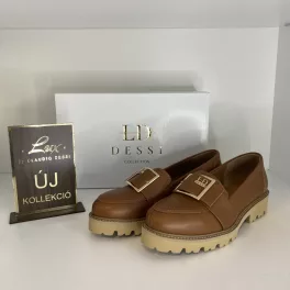 Lux By Dessi 135 Barna Csatos Slipon
