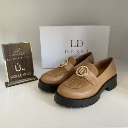 Lux By Dessi 220 Barna Slipon velúros