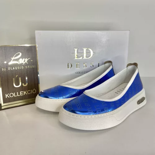 Lux By Dessi Hanza-99/133 slipon metálkék