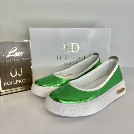 Lux By Dessi Hanza-99/133 slipon zöld