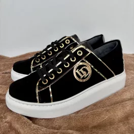 Lux By Dessi Hanza23-114/ML14 sneaker velúr fekete