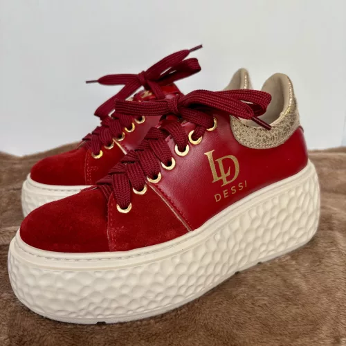 Lux By Dessi 940/ML54 sneaker piros