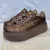 Lux By Dessi Hanza23-121/ML57 sneaker barna fényes