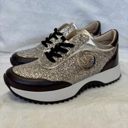 Lux By Dessi Hanza23-127/KAYLI3 sneaker brokátos