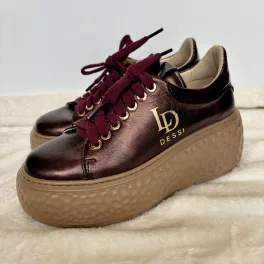 Lux By Dessi 940/ML54 sneaker burgundi